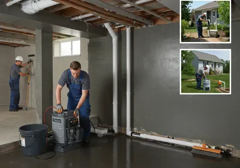 Basement Waterproofing and Flood Prevention process in Oxford, IN